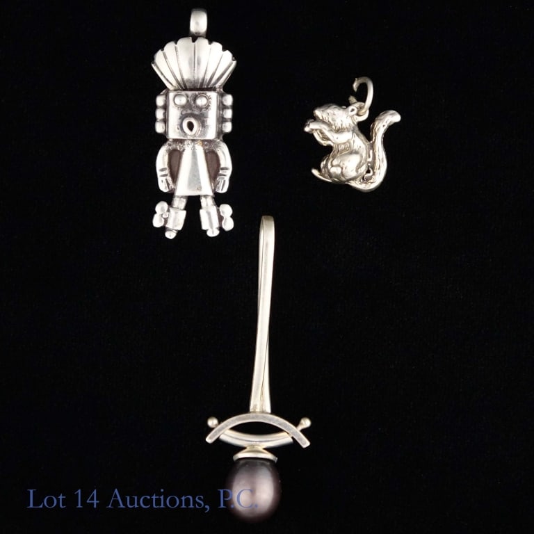 Sterling Silver Pendants - 2