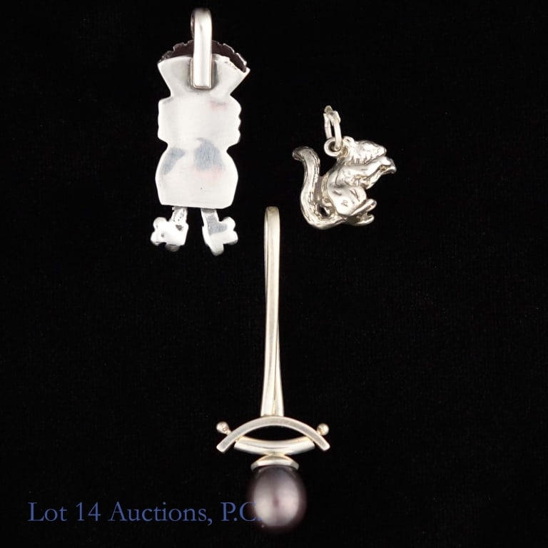 Sterling Silver Pendants - 3