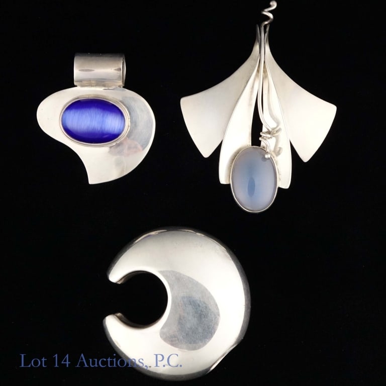 Sterling Silver Pendants - 5