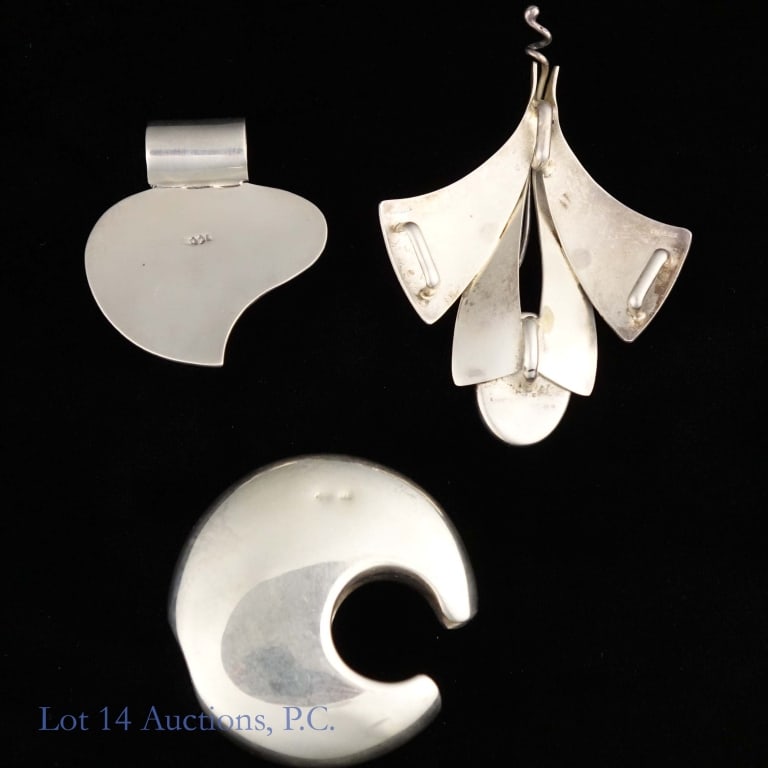 Sterling Silver Pendants - 6