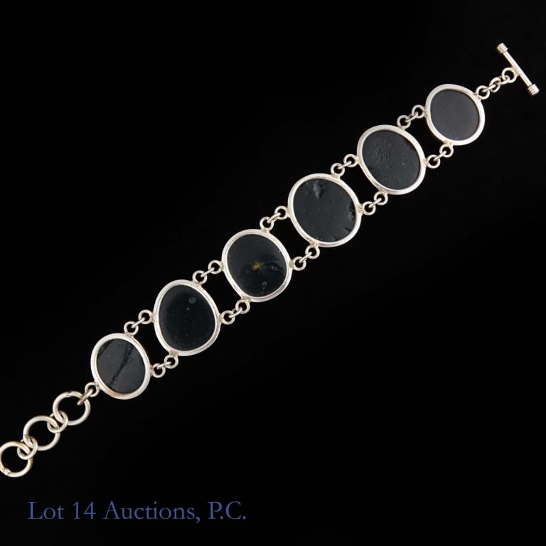Three Sterling Silver Bracelets - 3