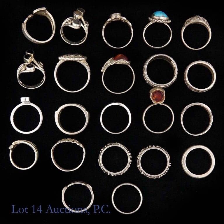 Sterling Silver Rings (22) - 5
