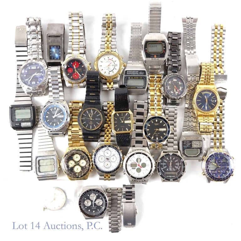 Men's Watches Seiko, Bulova, Benrus, Elgin (22) (1 of 5)