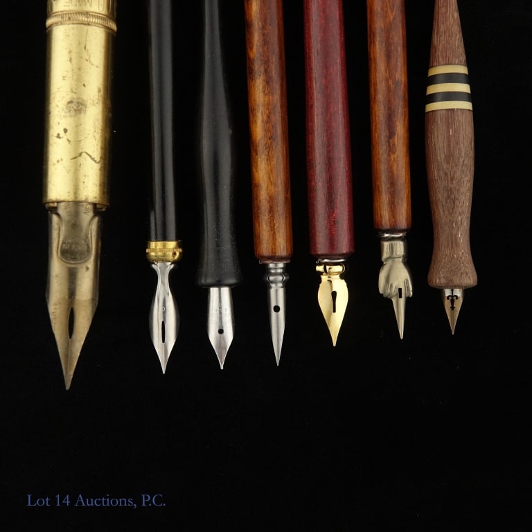 Vintage Calligraphy Dip Pens (9) Eagle Simplex - 3