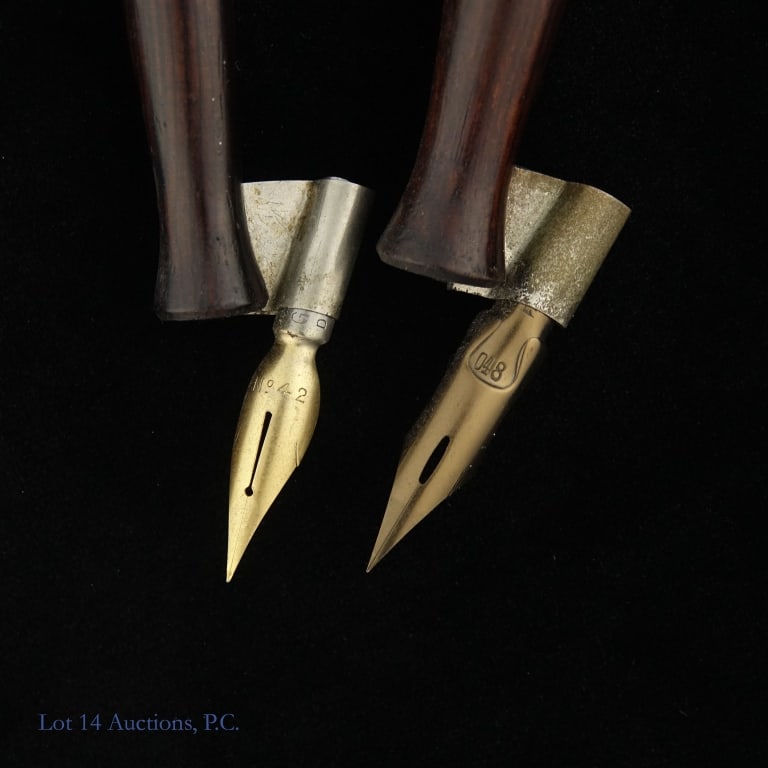 Vintage Calligraphy Dip Pens (9) Eagle Simplex - 5