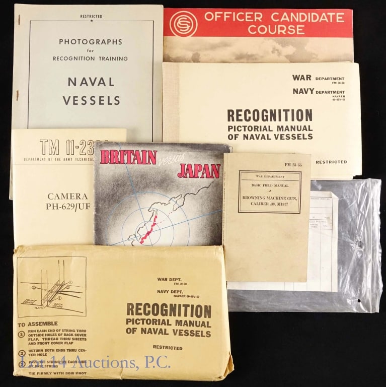 Assorted WW II Military Manuals (1 of 6)