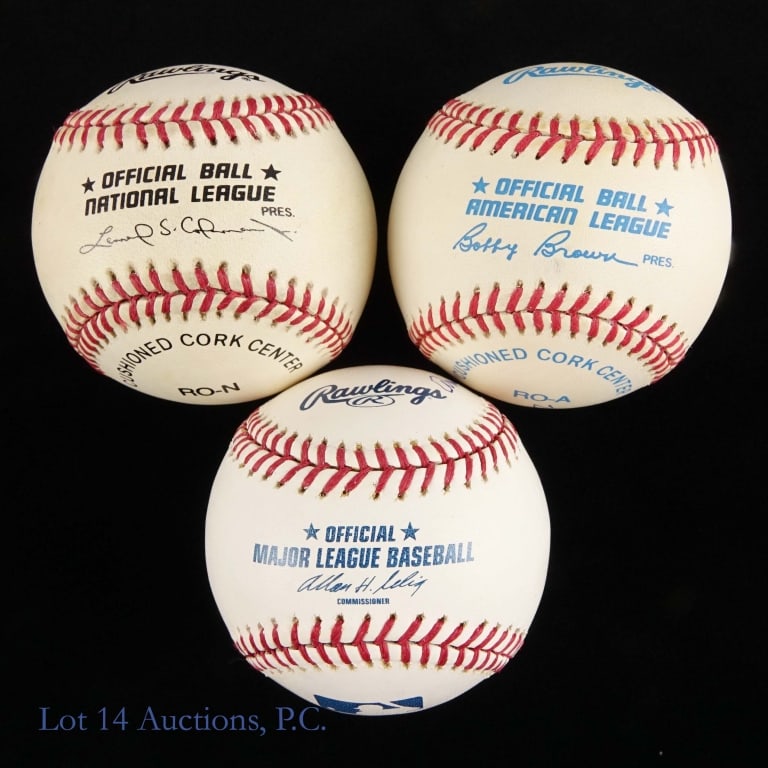 Negro League Signed Baseballs (3) - 3