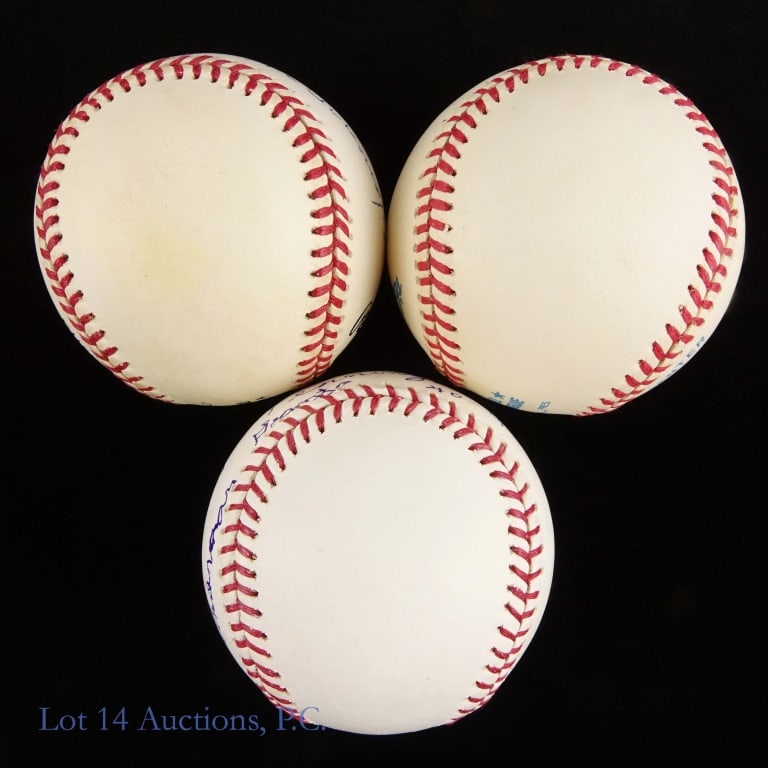 Negro League Signed Baseballs (3) - 4