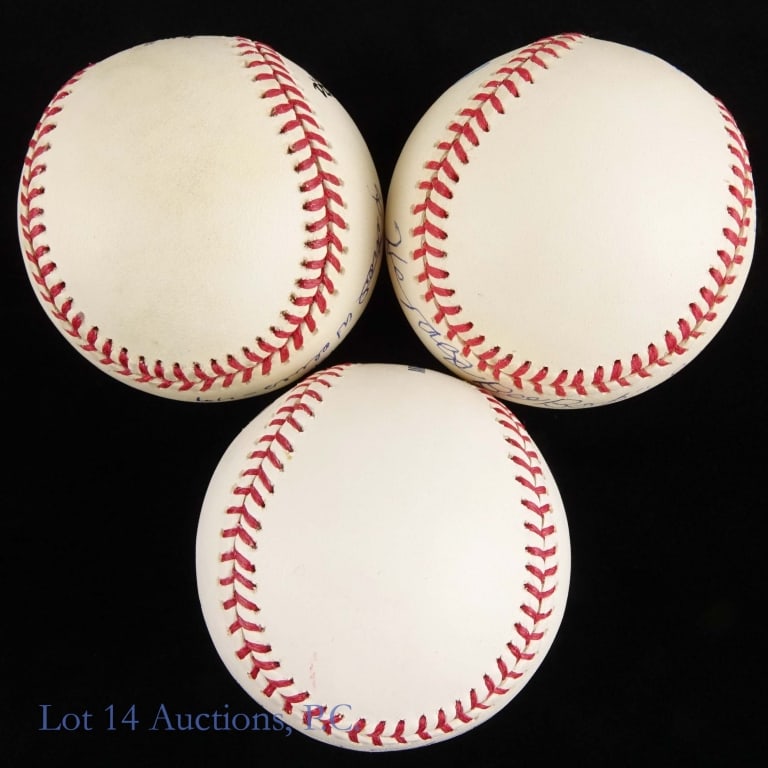Negro League Signed Baseballs (3) - 5