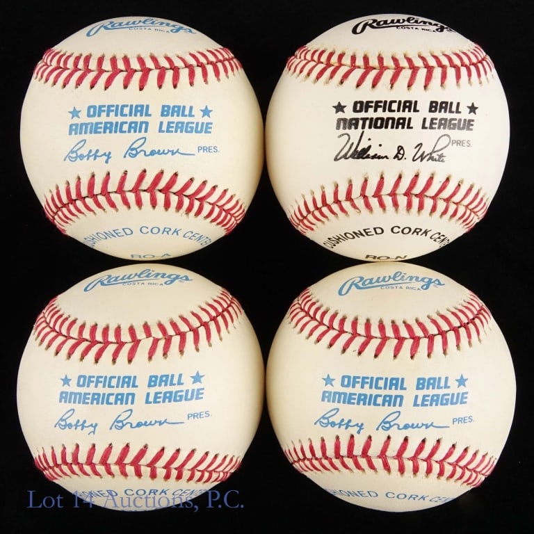 Negro League Signed Baseballs (4) - 2