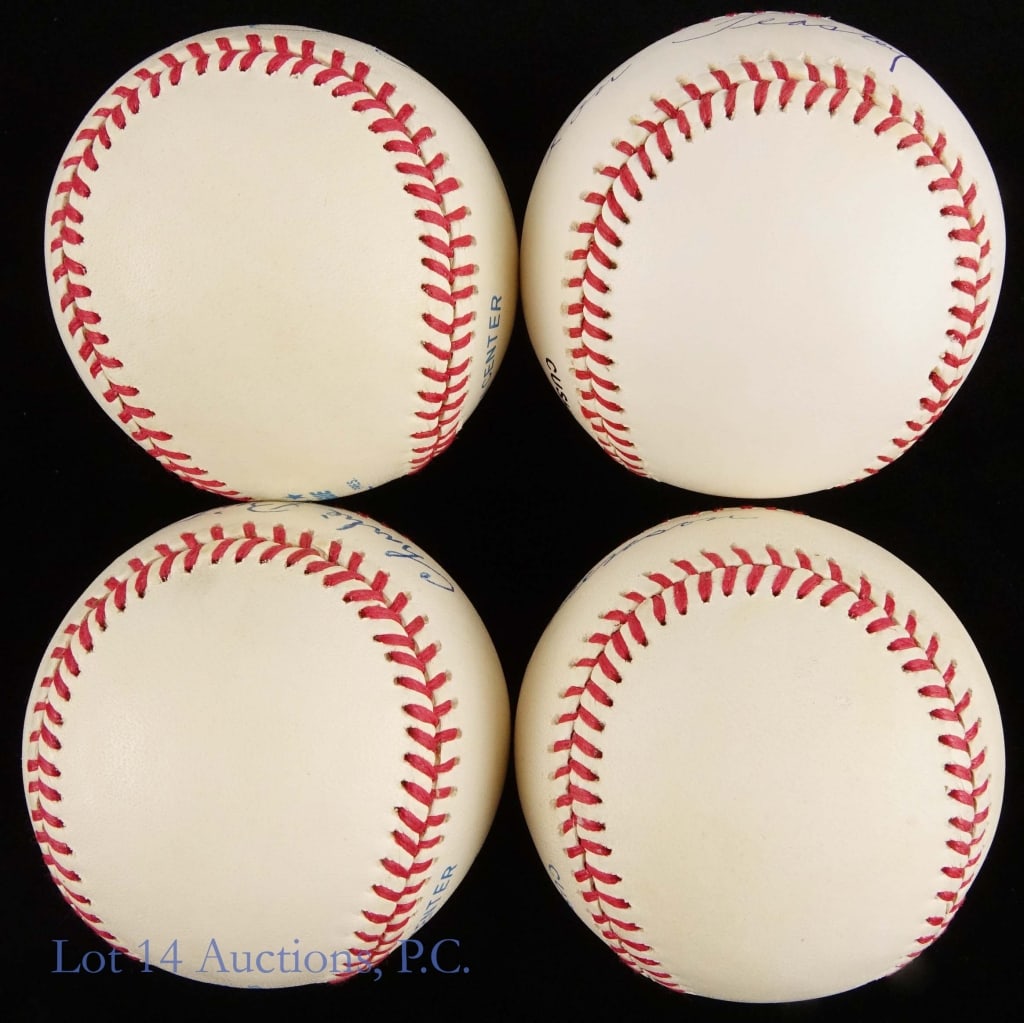 Negro League Signed Baseballs (4) - 3