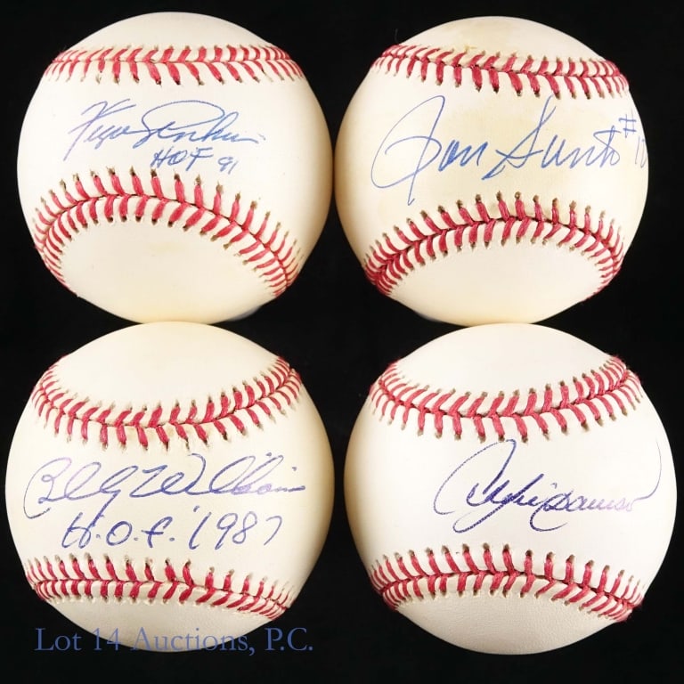 Cubs HOF Signed Baseballs (4) - 2