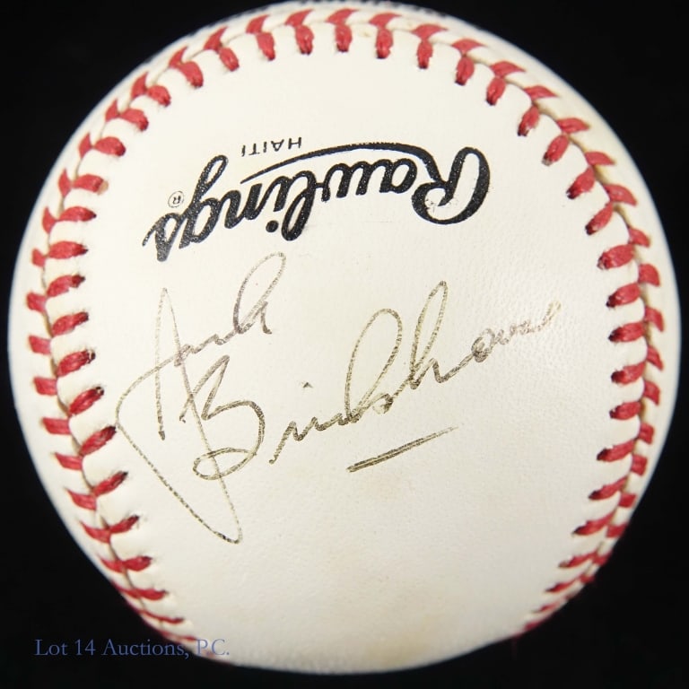 Cubs HOF Legends Signed Baseballs (4) - 3
