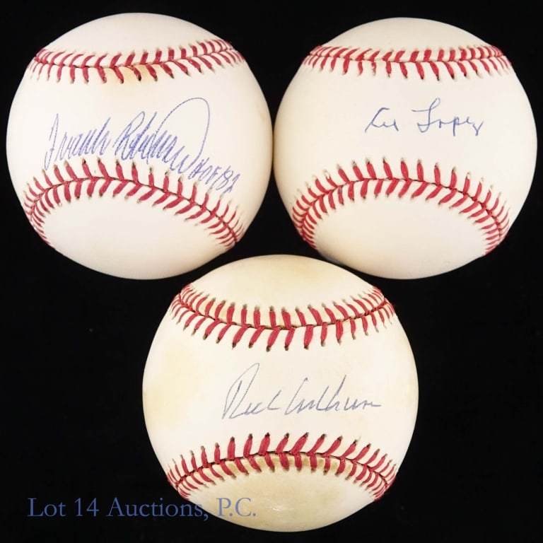 HOF Signed Baseballs (6) - 2