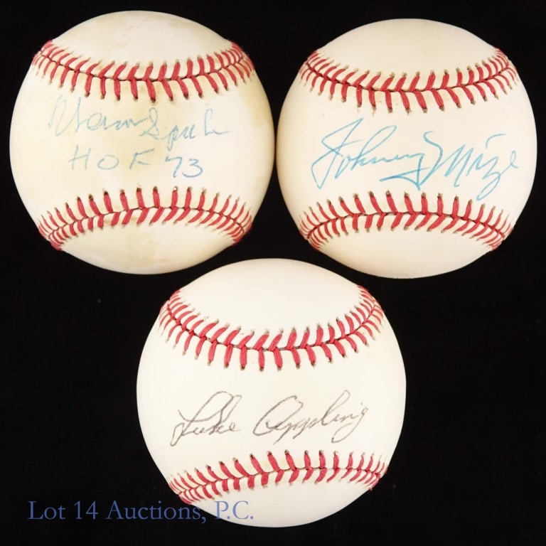 HOF Signed Baseballs (6) - 4