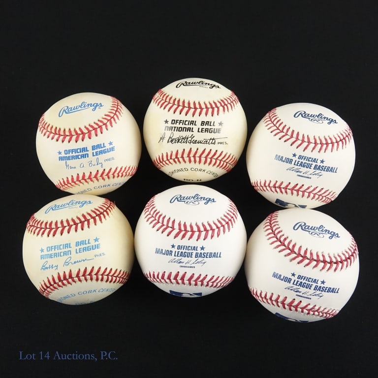Mets & Yankees Signed Baseballs (6) - 2