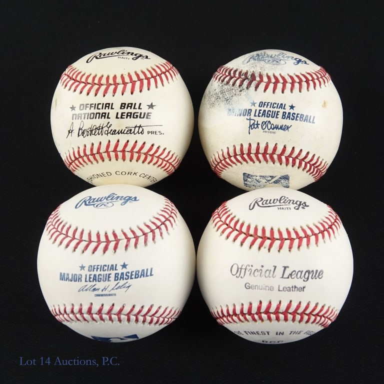 Chicago Cubs Signed Baseballs (4) - 2