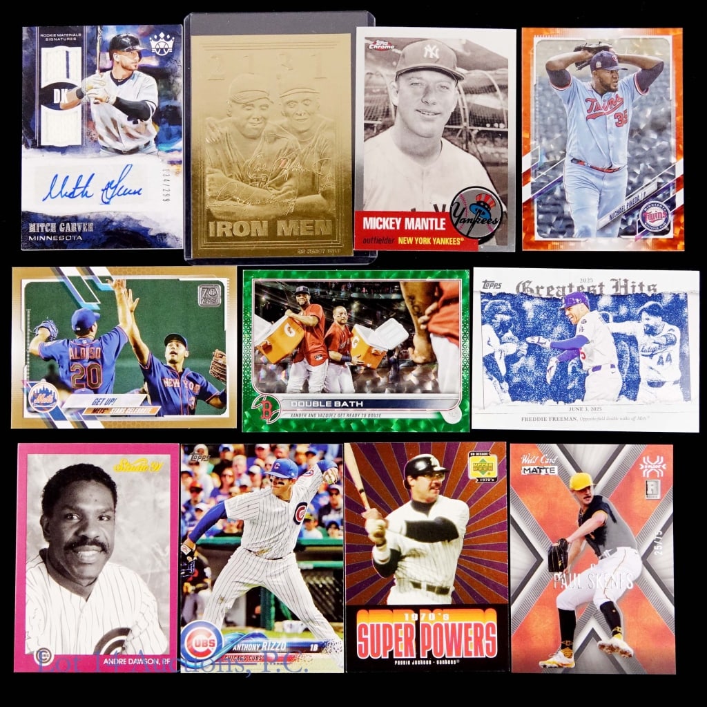 Baseball Cards (46) + 1 Signed Baseball - 4