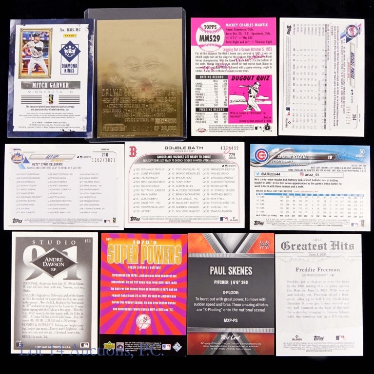 Baseball Cards (46) + 1 Signed Baseball - 5
