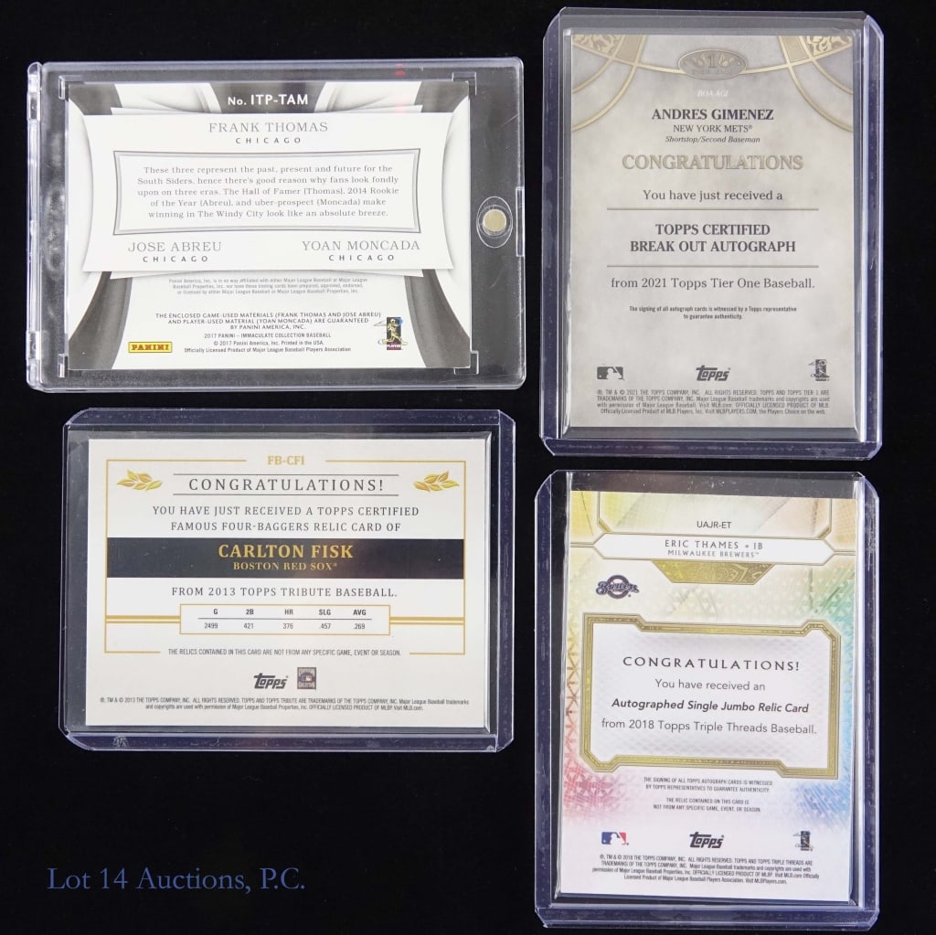 Insert Baseball Cards (4) - 3