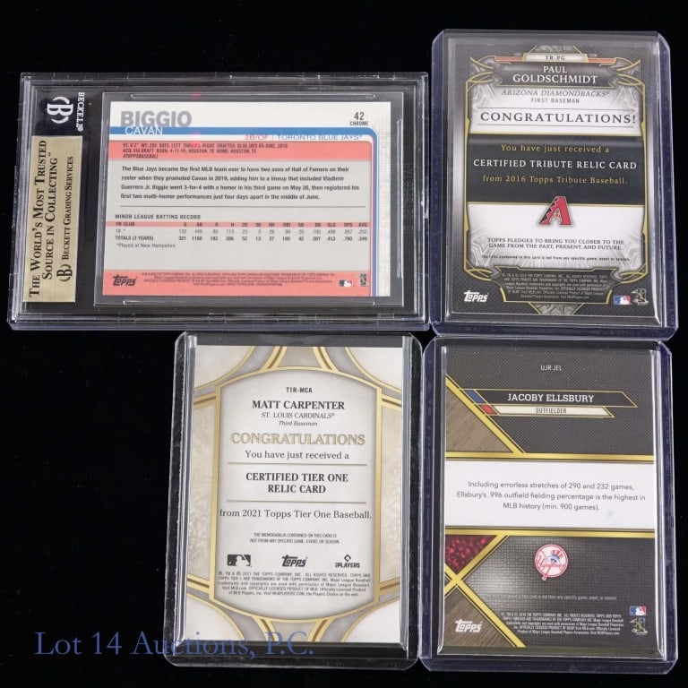 Insert (6) + Graded Baseball Cards - 4