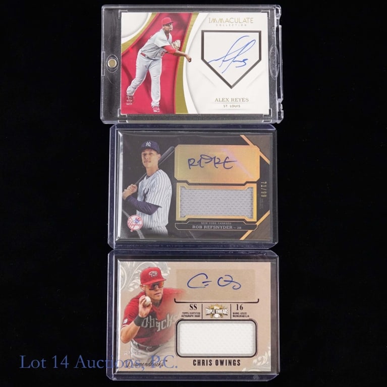 Insert (6) + Graded Baseball Cards - 6