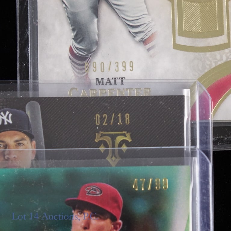 Insert (6) + Graded Baseball Cards - 9