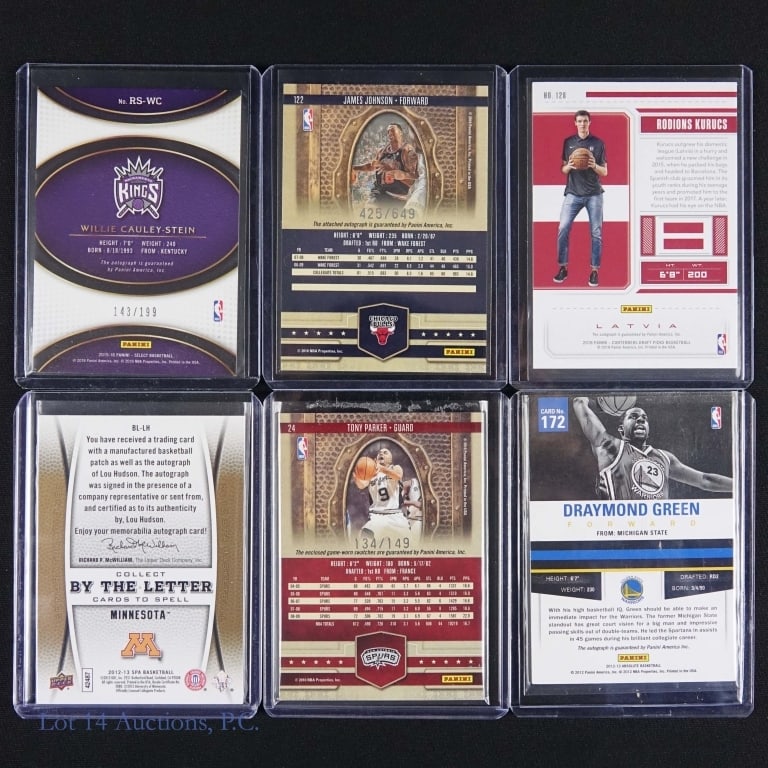 Insert / Graded Basketball Cards (7) - 3