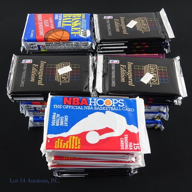 Sealed Basketball Card Packs (1 of 3)