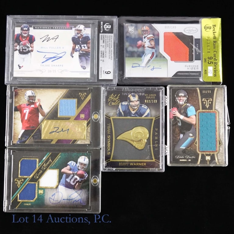 Football Insert Trading Cards (6) (1 of 9)