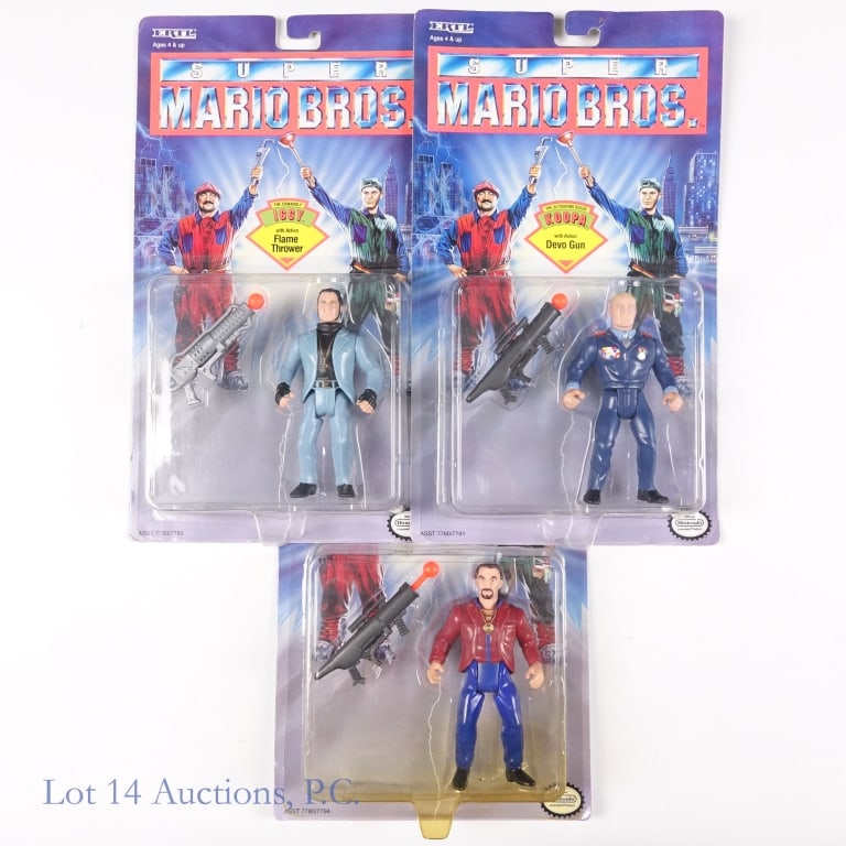 1993 Super Mario Bros. Figures NIB (3) (1 of 5)
