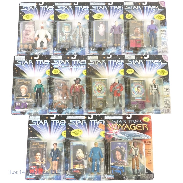 Star Trek Action Figures (NOS - 11) (1 of 2)