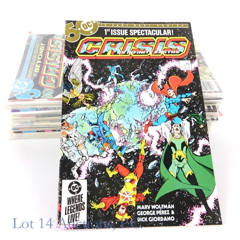 Aquaman #11, ASC #58, Crisis, Key Comics, DC (+20): Aquaman #11, ASC #58, Crisis, Key Comics, DC (+20). Collection of over 20 DC comic books including multiple Key Issues. Key Issues include: Aquaman #11 - First appearance of Mera, Queen of Atlantis an