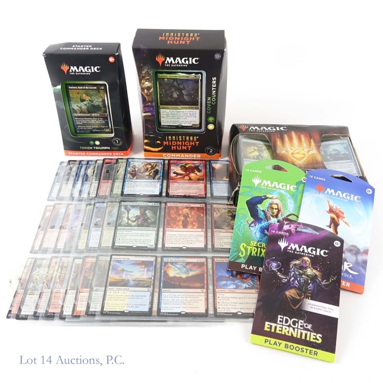 Magic The Gathering Boosters, Decks & Cards (+350) (1 of 6)