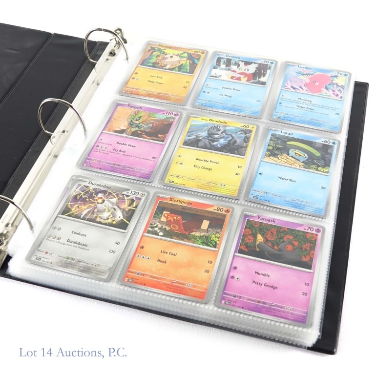 Pokemon Cards in Binder, Asian, Common, (320+): Pokemon Cards in Binder, Asian, Common, (320+). Over 320 Asian, common, and uncommon Pokemon cards. Items in well maintained condition. See photos for more details on condition and content. There may 