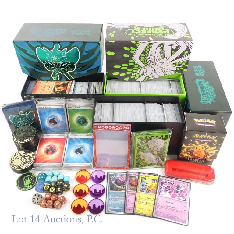 Pokemon Cards, Sleeves, Game Coins (+1000) (1 of 4)