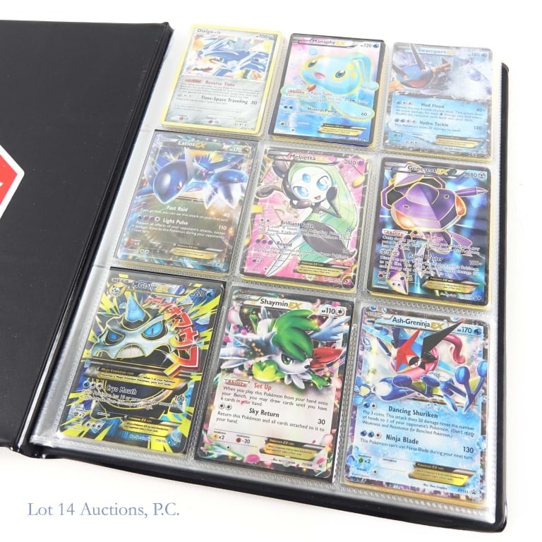 Pokemon Cards in Binder, Promo, IR, Etc. (150+): Pokemon Cards in Binder, Promo, IR, etc. (150+). Pokemon cards with rarity ranging from common to promo in binder. Cards are in well maintained condition. See photos for more details on condition and 