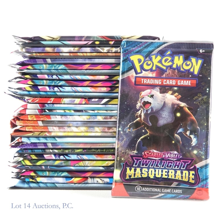 Factory Sealed Pokemon Booster Packs (+25) (1 of 3)