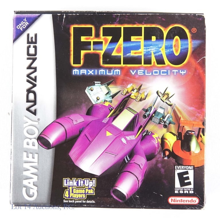 Nintendo GBA F-Zero Maximum Velocity Game CIB (1 of 4)