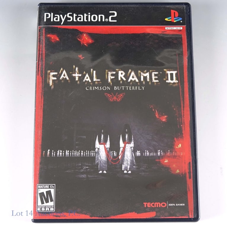 Fatal Frame II Game For PlayStation 2 CIB: Fatal Frame II Crimson Butterfly game for Sony PlayStation 2 in original case with manual.
