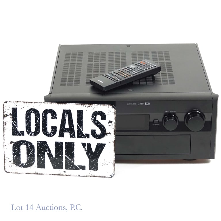 Yamaha RX-V1 Audio Video Receiver LOCAL PU ONLY: LOCAL PICK UP OR 3RD PARTY SHIPPING ONLY *** Yamaha RX-V1 audio video receiver. Original remote included. Unit powers on but has not been tested further *** LOCAL PICK UP OR 3RD PARTY SHIPPING ONLY.
