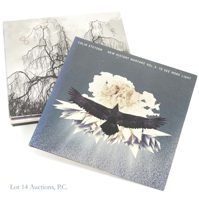 Vinyl Records, Avant Garde, Indie, Signed (10): Vinyl Records, Avant Garde, Indie, Signed (10). Collection of 10 vinyl record releases, many are double albums and signed. Mahogany: The Dream of a Modern Day (limited to 1000). Colin Stetson: New His