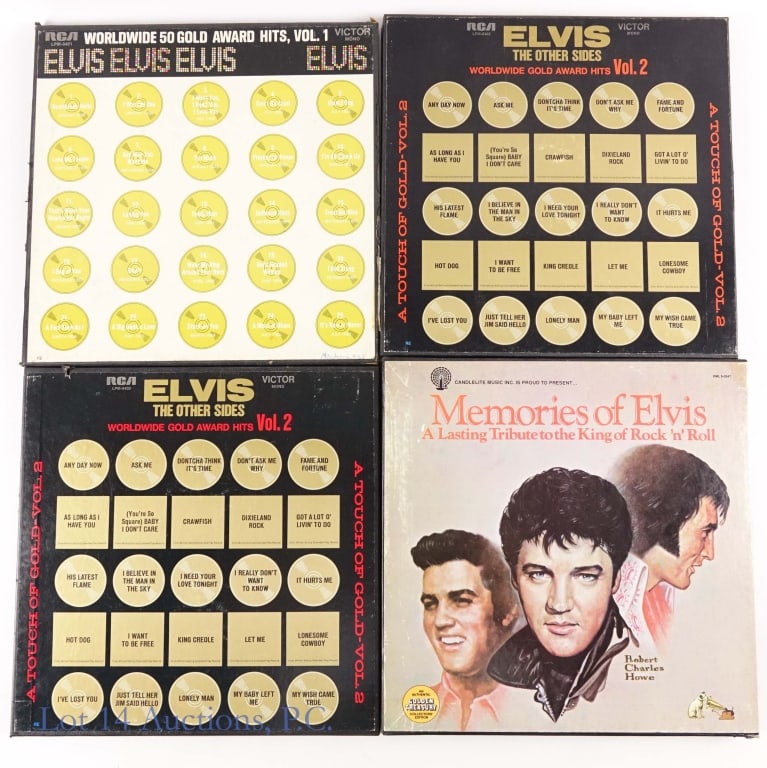 Vinyl Records, Elvis 12" Box Sets, Ltd. Ed. (10) - 11