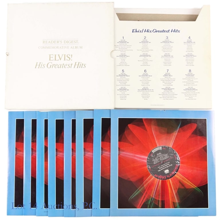 Vinyl Records, Elvis 12" Box Sets, Ltd. Ed. (10) - 13