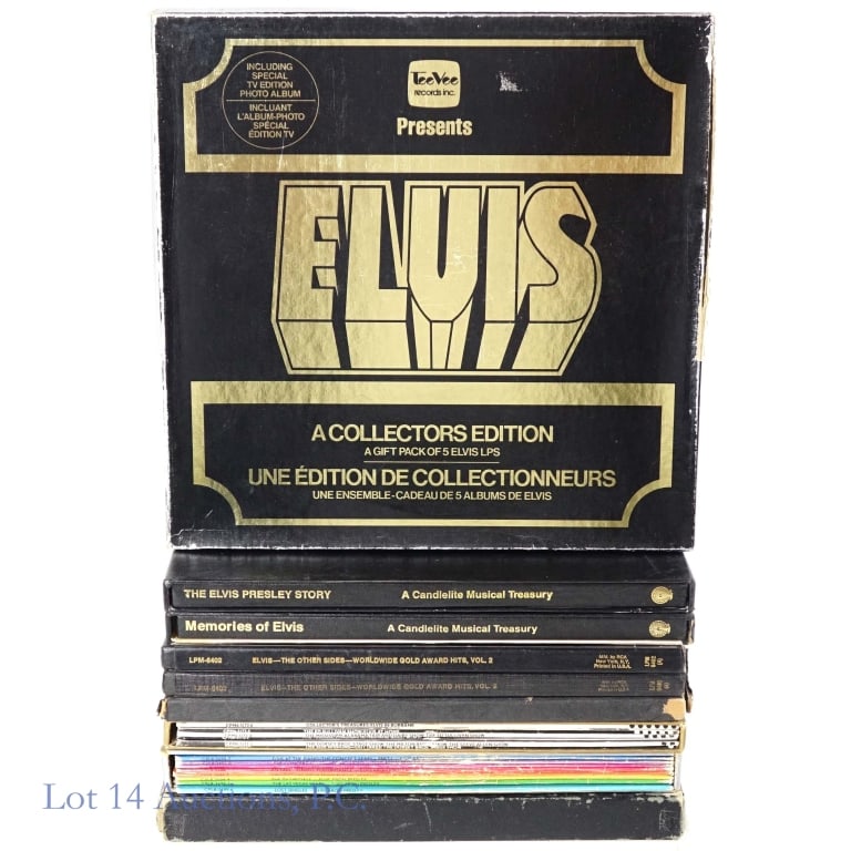 Vinyl Records, Elvis 12" Box Sets, Ltd. Ed. (10) (1 of 13)