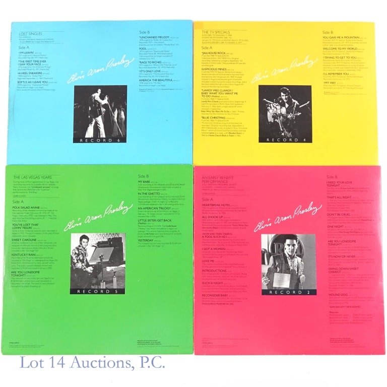 Vinyl Records, Elvis 12" Box Sets, Ltd. Ed. (10) - 3