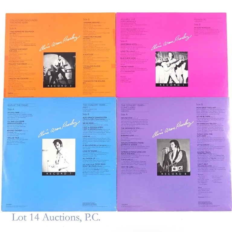 Vinyl Records, Elvis 12" Box Sets, Ltd. Ed. (10) - 4