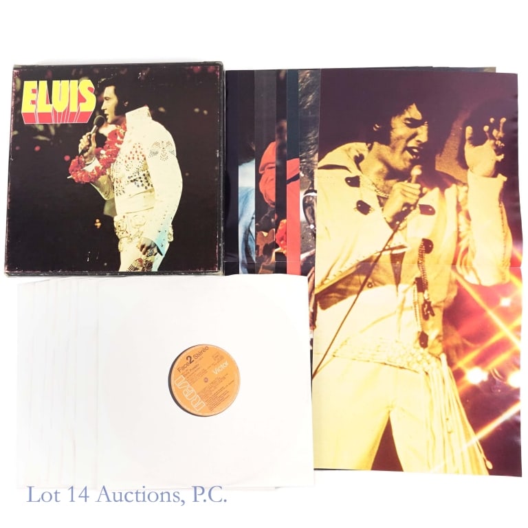 Vinyl Records, Elvis 12" Box Sets, Ltd. Ed. (10) - 9