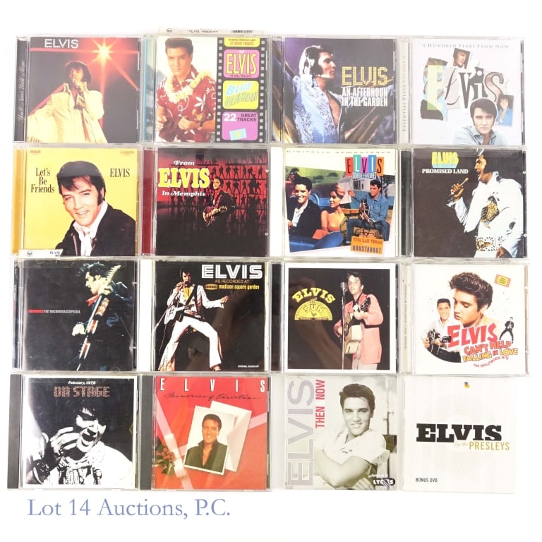 Elvis Compact Disc Lot (+70) - 2