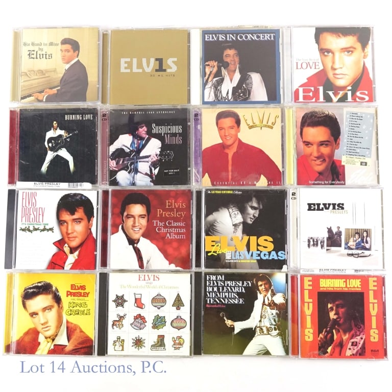 Elvis Compact Disc Lot (+70) - 6